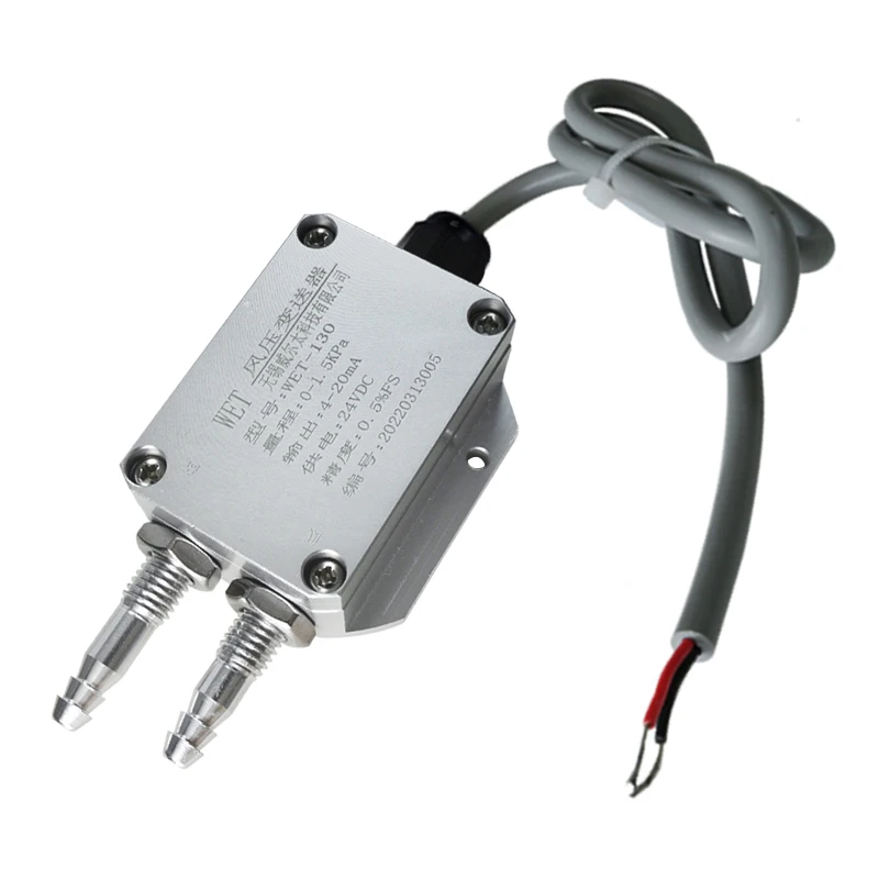Air Pressure Transmitter - 4-20mA/0-5V/10V Micro Differential Sensor for Ducts/Furnaces
Air Pressure Transmitter - 4-20mA/0-5V/10V Micro Differential Sensor for Ducts/Furnaces