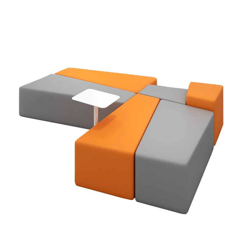 New office Modern simple reception lounge Early education center
New office Modern simple reception lounge Early education center