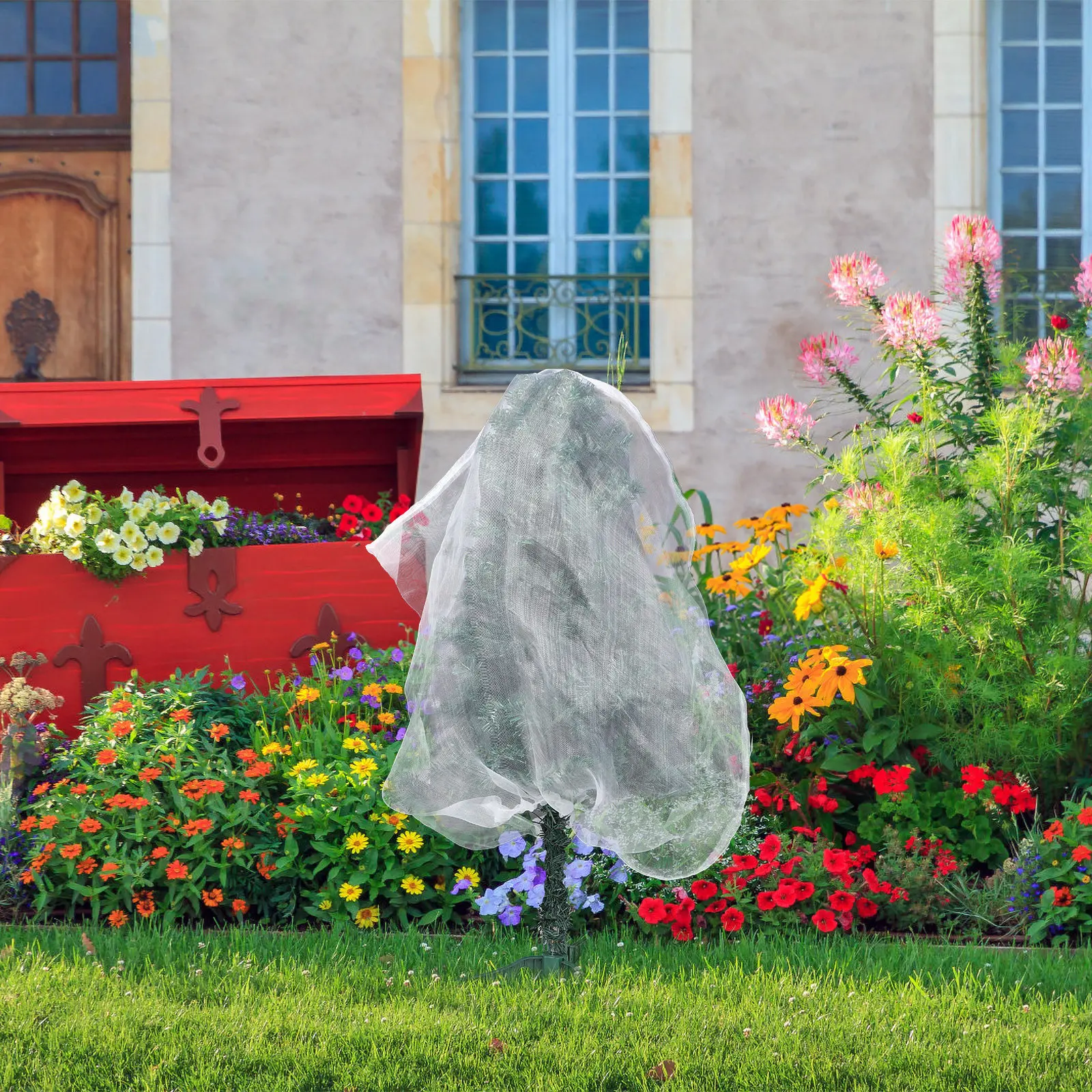 Plant Protection Netting Bag Heavy Duty Pe Insect Barrier for Citrus Trees Tomatoes Fruit Shrubs Garden Greenhouse Use
Plant Protection Netting Bag Heavy Duty Pe Insect Barrier for Citrus Trees Tomatoes Fruit Shrubs Garden Greenhouse Use