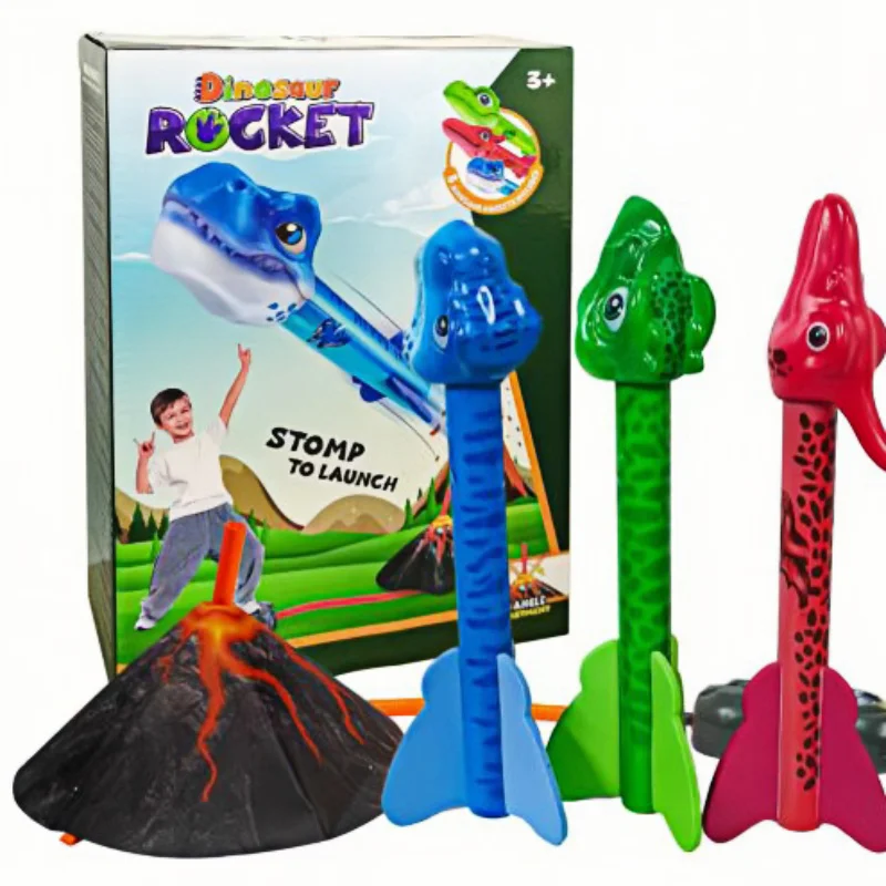 Dinosaur rocket launcher for kids, 3 dinosaurs Dinosaur toys, gifts for boys and girls
Dinosaur rocket launcher for kids, 3 dinosaurs Dinosaur toys, gifts for boys and girls