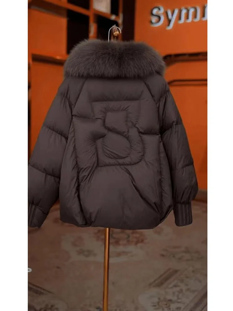 Женская теплая зимняя куртка из хлопка с пуховым наполнителем, с длинными рукавами, на одной пуговице, повседневная модная верхняя одежда
Женская теплая зимняя куртка из хлопка с пуховым наполнителем, с длинными рукавами, на одной пуговице, повседневная модная верхняя одежда