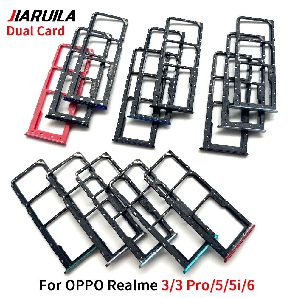 1PCS Phone SIM SD Card Tray For OPPO For Realme 6 5i 5 3 Pro SIM Chip Card Slot Holder Drawer Part Socket Replacement Parts
1PCS Phone SIM SD Card Tray For OPPO For Realme 6 5i 5 3 Pro SIM Chip Card Slot Holder Drawer Part Socket Replacement Parts
