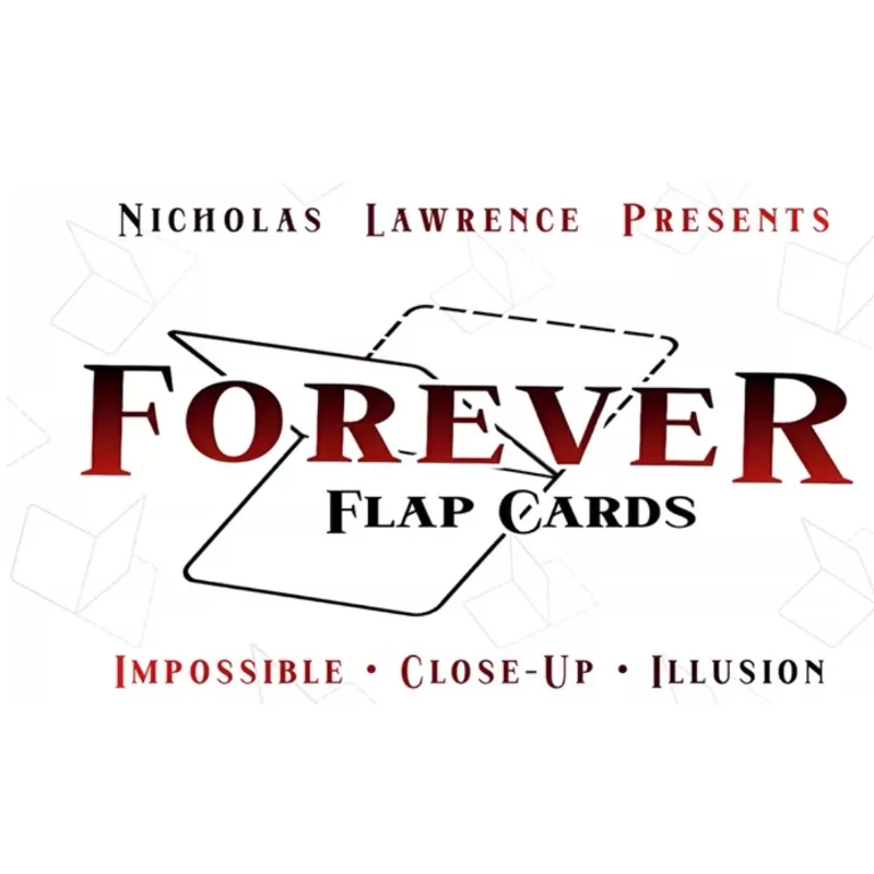 Forever Flap By Nicholas Lawrence Close Up Magic Tricks Gimmicks Illusions Street Magic Props Beginner Magician Mentalism Funny
Forever Flap By Nicholas Lawrence Close Up Magic Tricks Gimmicks Illusions Street Magic Props Beginner Magician Mentalism Funny