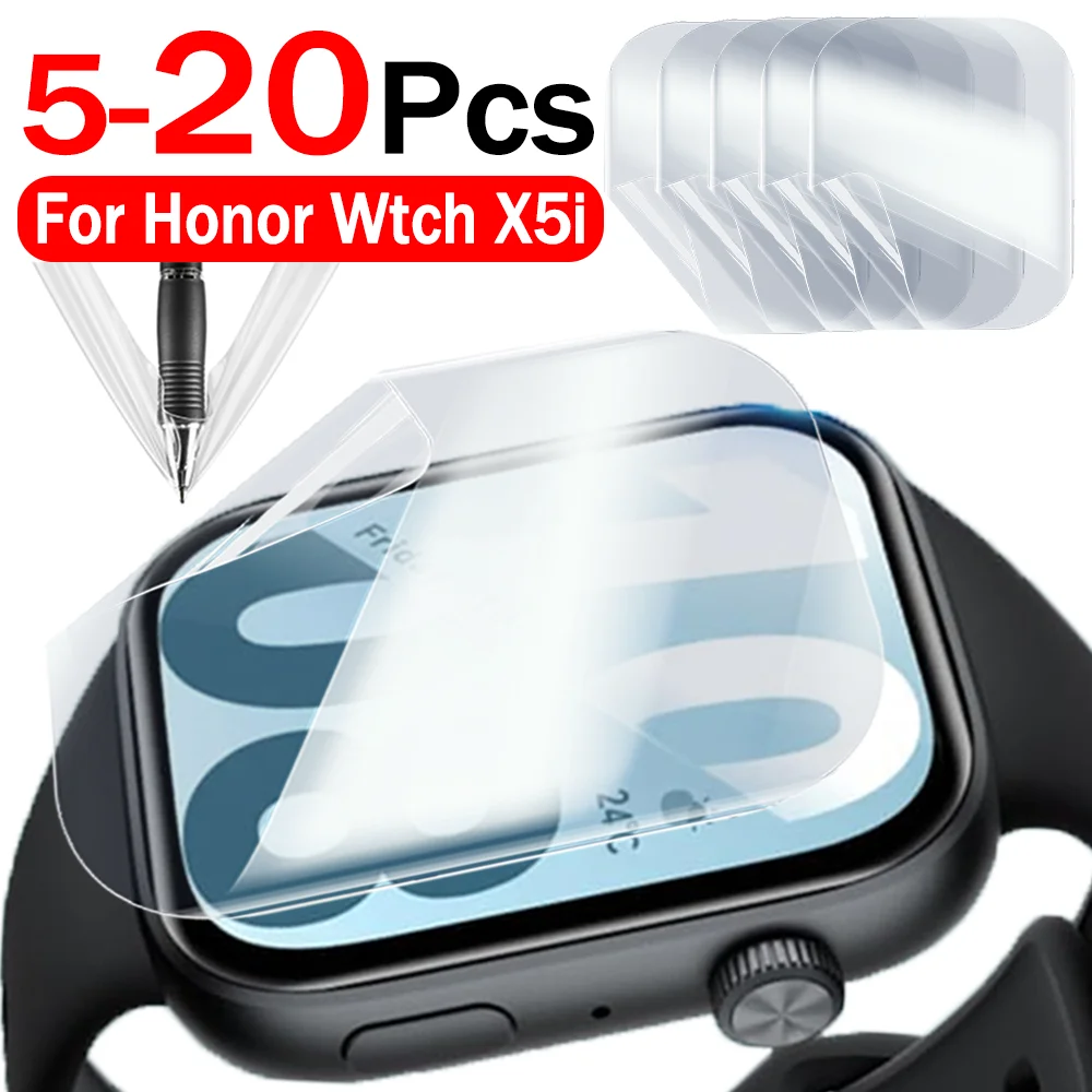 5-20pcs for Honor Watch X5i Soft TPU Hydrogel Film Anti-scratch Screen Protector Full Screen Coverage Easy Fit Protective Film
5-20pcs for Honor Watch X5i Soft TPU Hydrogel Film Anti-scratch Screen Protector Full Screen Coverage Easy Fit Protective Film