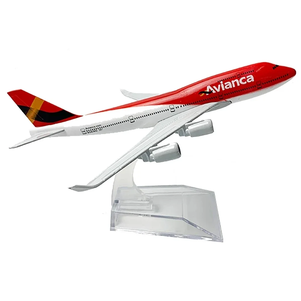 1/400 Scale Alloy Aircraft B747 Colombia Avianca Airlines 16cm Alloy Airplane Model Plane B747 Model Aircraft For Aviation 
1/400 Scale Alloy Aircraft B747 Colombia Avianca Airlines 16cm Alloy Airplane Model Plane B747 Model Aircraft For Aviation