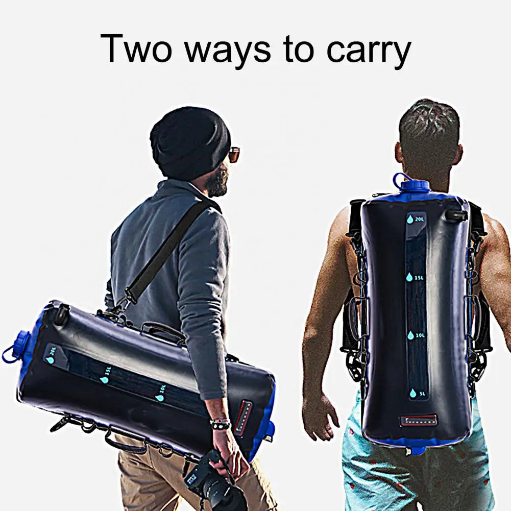 20L Shower Bath Bag Durable Tear-resistant Camping Shower Bag Portable Handle Bath Water Bag for Traveling
20L Shower Bath Bag Durable Tear-resistant Camping Shower Bag Portable Handle Bath Water Bag for Traveling