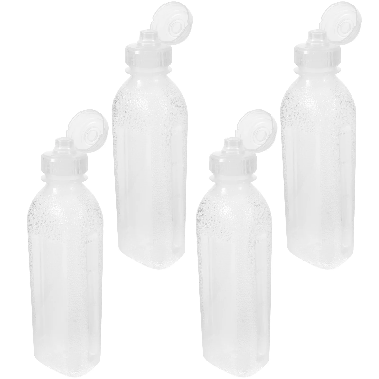 4 Pcs Oil Squeeze Bottles Plastic Sauce Dispenser for Kitchen Cooking Transparent Design Easy Control Storage Solution
4 Pcs Oil Squeeze Bottles Plastic Sauce Dispenser for Kitchen Cooking Transparent Design Easy Control Storage Solution