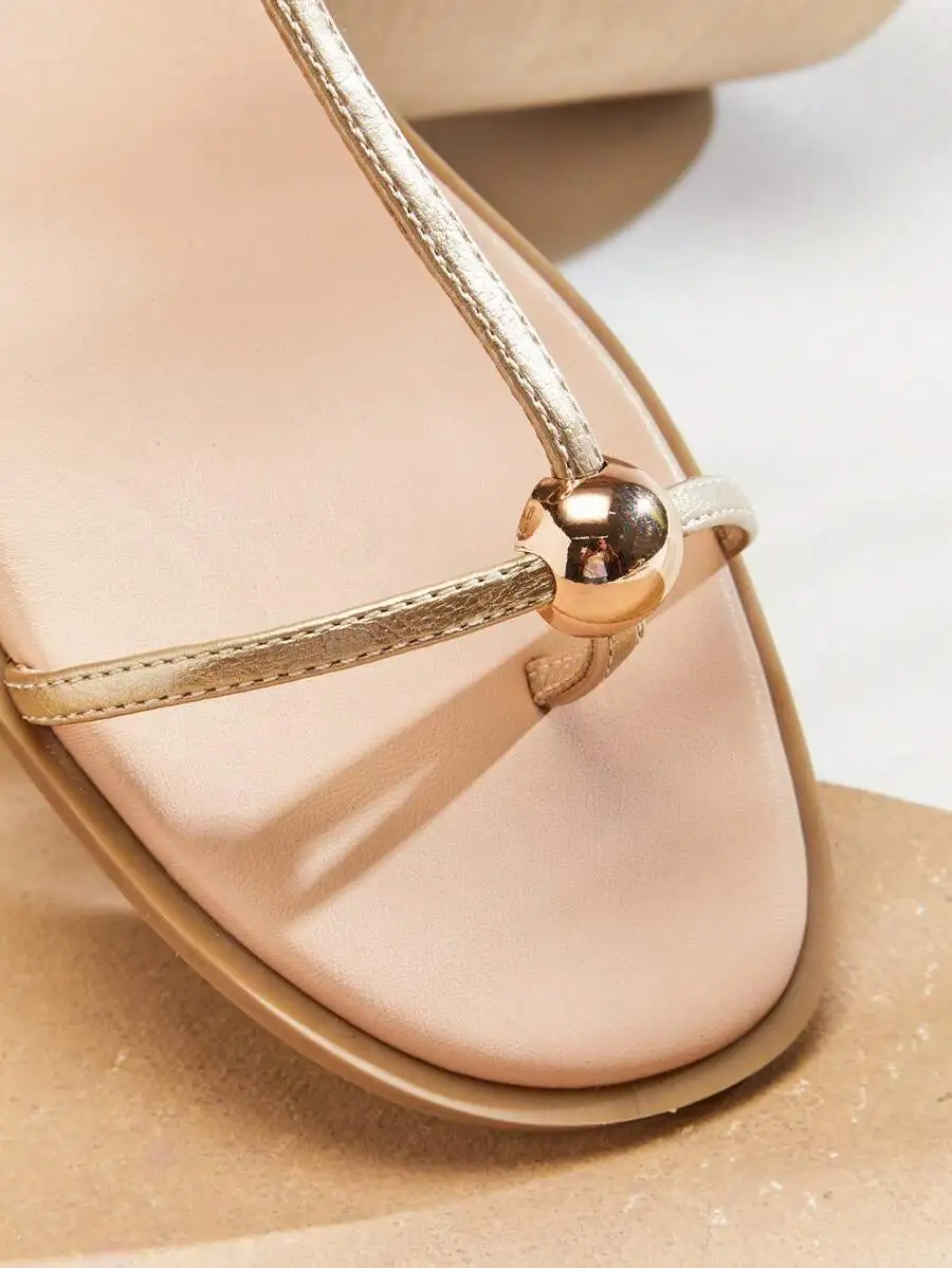 Minimalist Casual Comfort Flat Thong Sandals With Ankle Strap For Women Summer
Minimalist Casual Comfort Flat Thong Sandals With Ankle Strap For Women Summer