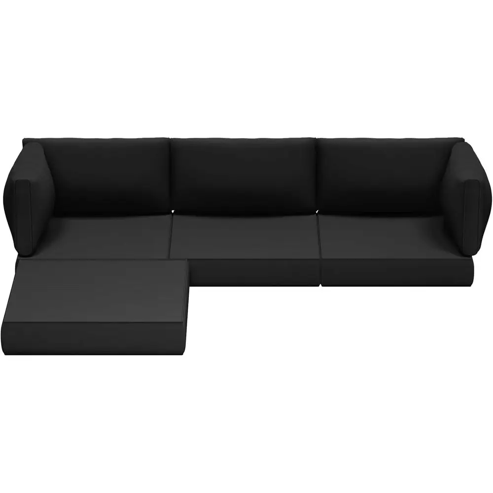 5 Inch Outdoor Patio Furniture Cushions Set, 9 Piece Waterproof Replacement for 4-Seat Rattan Wicker Sectional Sofa
5 Inch Outdoor Patio Furniture Cushions Set, 9 Piece Waterproof Replacement for 4-Seat Rattan Wicker Sectional Sofa