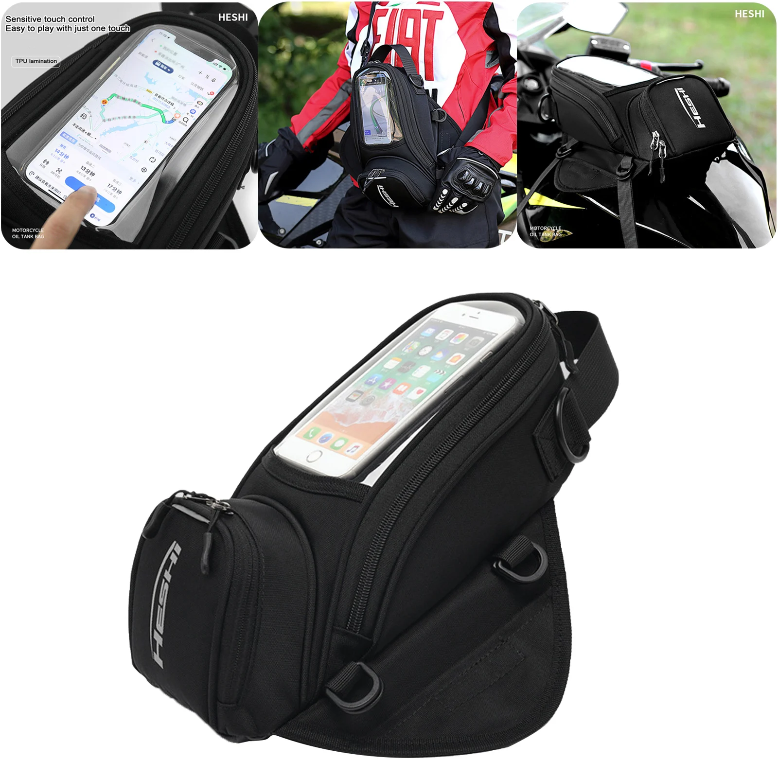 Motorbike Fuel Tank Multifunctional Magnetic Absorption Nano Bag Crossbody Bag Navigation Phone Holder With Headphone Hole Bag
Motorbike Fuel Tank Multifunctional Magnetic Absorption Nano Bag Crossbody Bag Navigation Phone Holder With Headphone Hole Bag