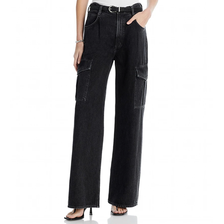 Maxdutti French Minimalist Pocket Loose Boyfriend Jeans Women's Jeans Woman Clothes High Waist Straight Leg Women's Denim Pants
Maxdutti French Minimalist Pocket Loose Boyfriend Jeans Women's Jeans Woman Clothes High Waist Straight Leg Women's Denim Pants