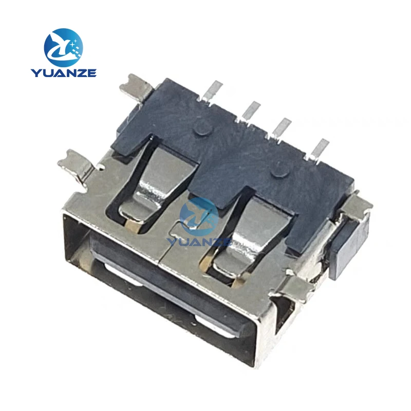 10 Pcs/Lot Female Warp Edge USB 2.0 4 Pin Type A SMT 4 Feet 180 Degree Crimping Charge Plug Socket Jack Connector Wire Adapeter
10 Pcs/Lot Female Warp Edge USB 2.0 4 Pin Type A SMT 4 Feet 180 Degree Crimping Charge Plug Socket Jack Connector Wire Adapeter