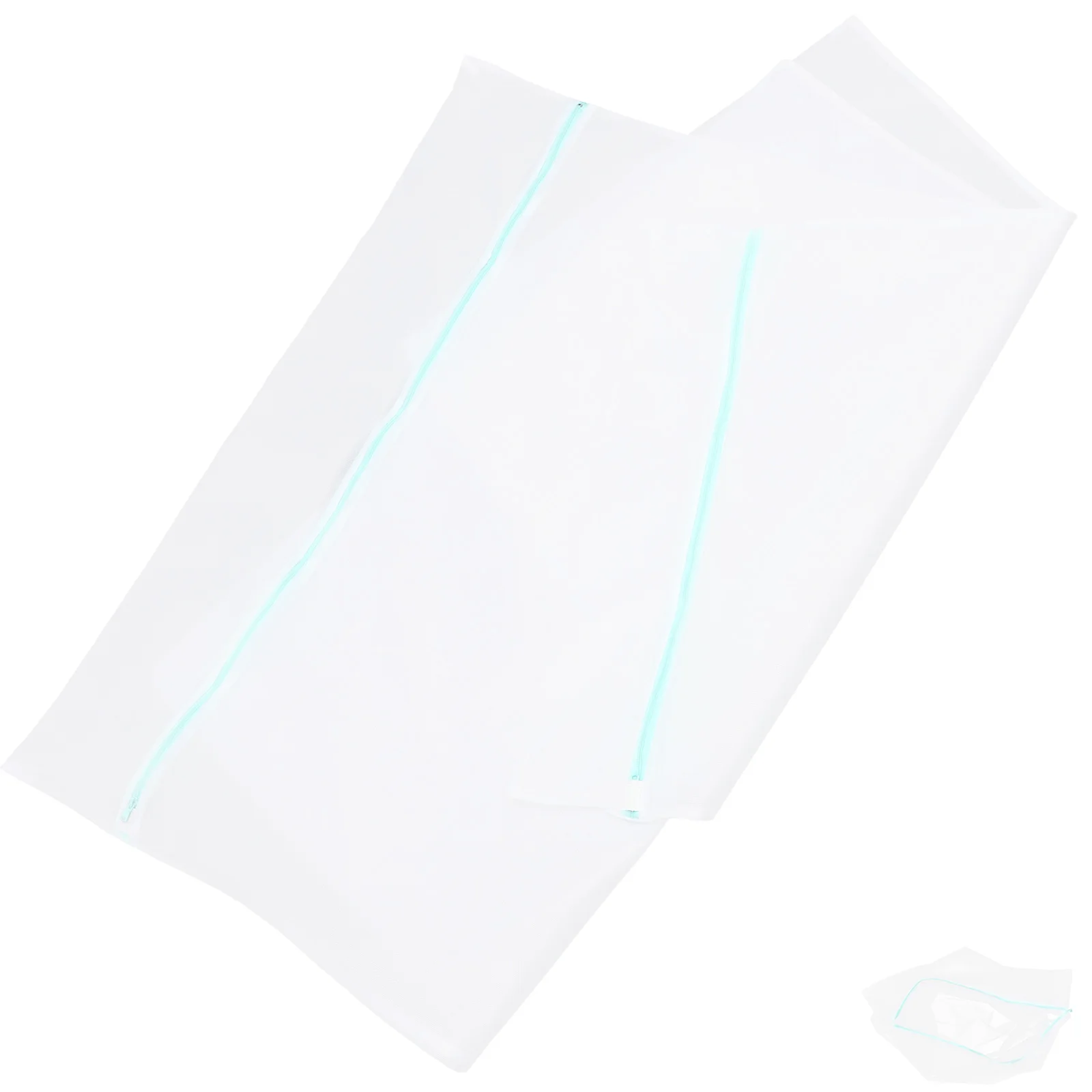 2Pcs Mesh Laundry Bags Zipper Reusable Clothes Washing Bags for Underwear Socks Travel Packing Shoe Laundry Bag 
2Pcs Mesh Laundry Bags Zipper Reusable Clothes Washing Bags for Underwear Socks Travel Packing Shoe Laundry Bag