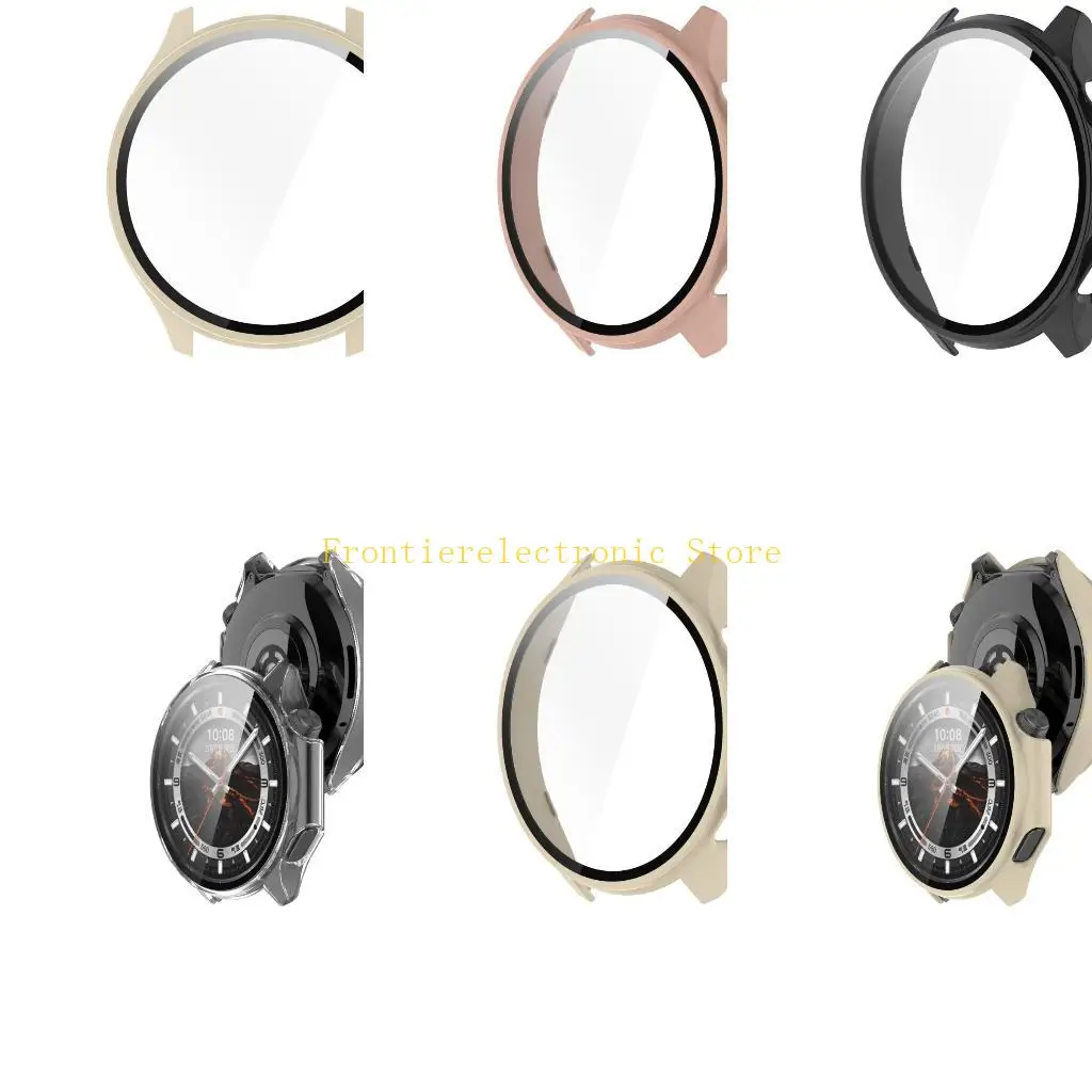 G8DB Watch Shell for Watch 3 Screen Protector Film Cover Scratchproof Case