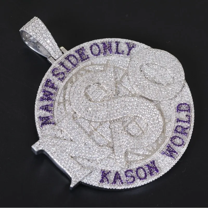 Hip Hop Iced-Out S925 Silver Moissanite & Zircon Globe Pendant – Custom “MAMP SIDE ONLY KASON WORLD” Medallion Jewelry for Men
Hip Hop Iced-Out S925 Silver Moissanite & Zircon Globe Pendant – Custom “MAMP SIDE ONLY KASON WORLD” Medallion Jewelry for Men