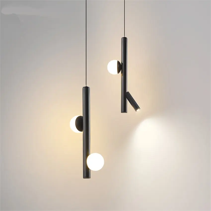 Nordic black LED iron tube pendant lights bedroom bedside lamp luxury line light modern restaurant hanging lights lighting
Nordic black LED iron tube pendant lights bedroom bedside lamp luxury line light modern restaurant hanging lights lighting