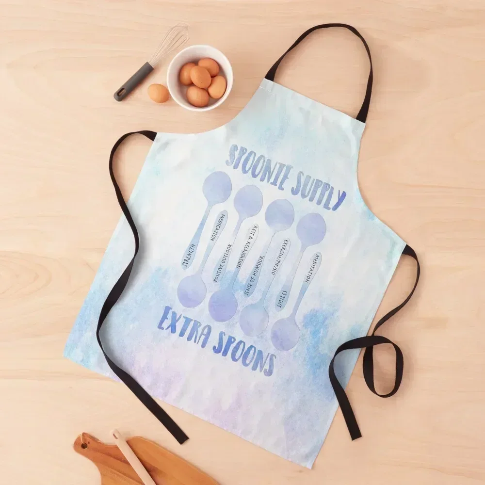 Spoonie Supply - Extra Spoons Apron Restaurant Kitchen Equipment Kitchen Supplies For Man Haircut Women Kitchen'S Apron
Spoonie Supply - Extra Spoons Apron Restaurant Kitchen Equipment Kitchen Supplies For Man Haircut Women Kitchen'S Apron