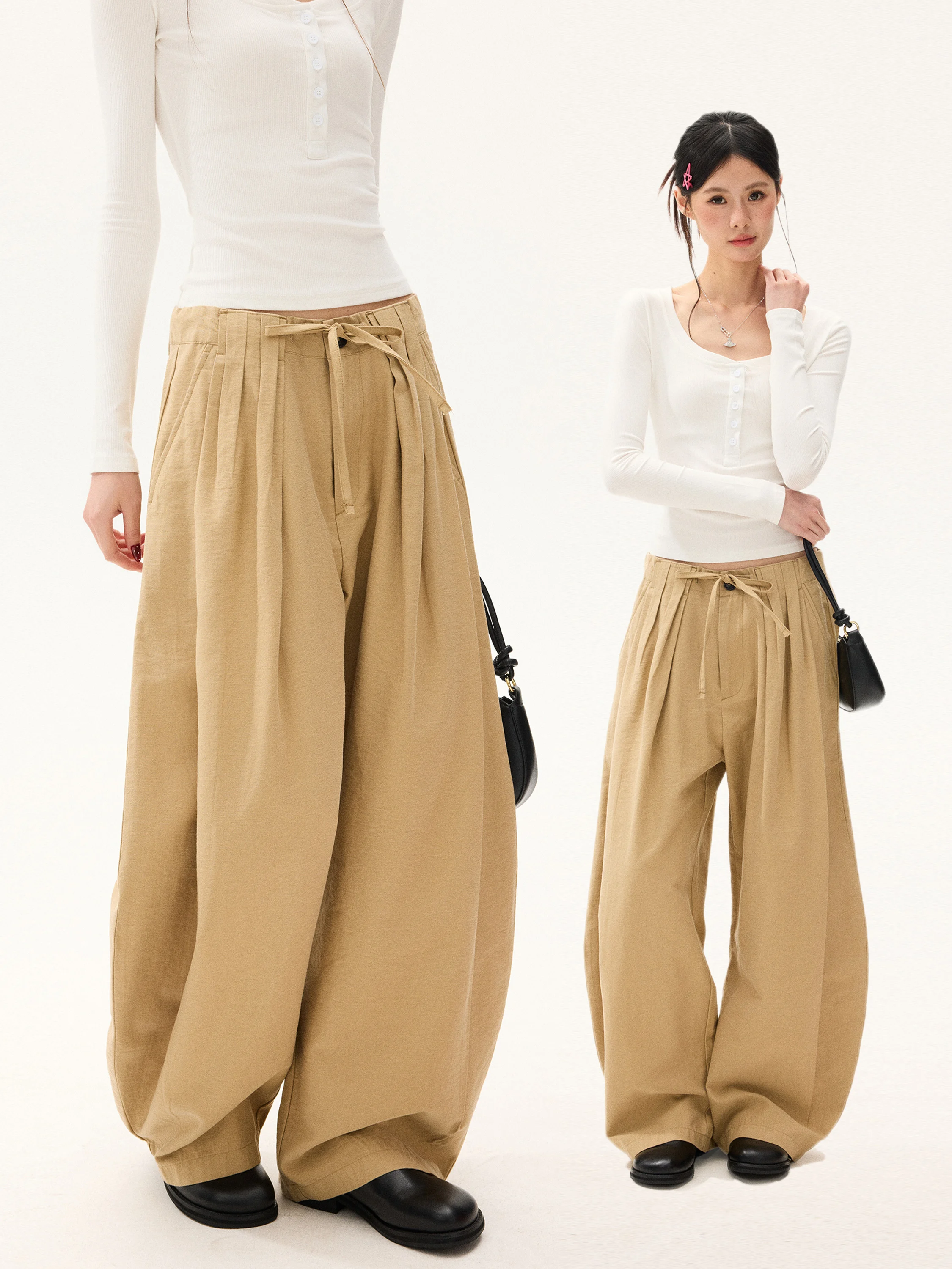 Брюки Cleanfit American Sle Commute Casual для женщин, широкие, струящиеся, плиссированные, унисекс, длинные, повседневные брюки
Брюки Cleanfit American Sle Commute Casual для женщин, широкие, струящиеся, плиссированные, унисекс, длинные, повседневные брюки