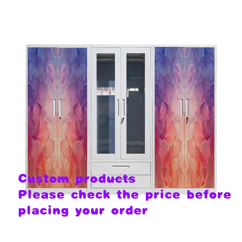 custom.Style Home Furniture Modern Customized Color 6-Door Steel Indian Wardrobe Cabinet Multifunction Bedroom Metal Steel Stora
custom.Style Home Furniture Modern Customized Color 6-Door Steel Indian Wardrobe Cabinet Multifunction Bedroom Metal Steel Stora