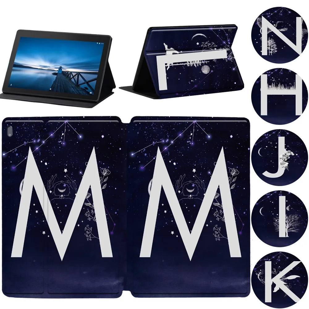 Leather Flip Tablet Stand Case for Lenovo Tab M7/M8/M10 2nd Gen 10.1/M10/M10 FHD Plus/E10 10.1 Space Letter Series Folding Cover
Leather Flip Tablet Stand Case for Lenovo Tab M7/M8/M10 2nd Gen 10.1/M10/M10 FHD Plus/E10 10.1 Space Letter Series Folding Cover