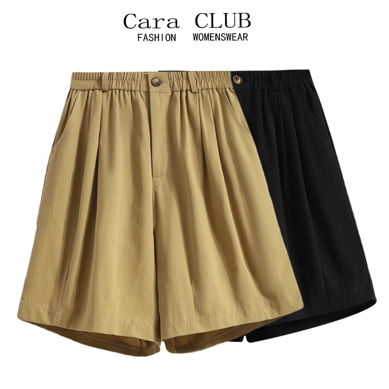 High Waist Wide Leg Five-Point Pants Women's Summer Casual Versatile Shorts Pear Shape Body Slimming High Waist Wide Leg Pants
High Waist Wide Leg Five-Point Pants Women's Summer Casual Versatile Shorts Pear Shape Body Slimming High Waist Wide Leg Pants