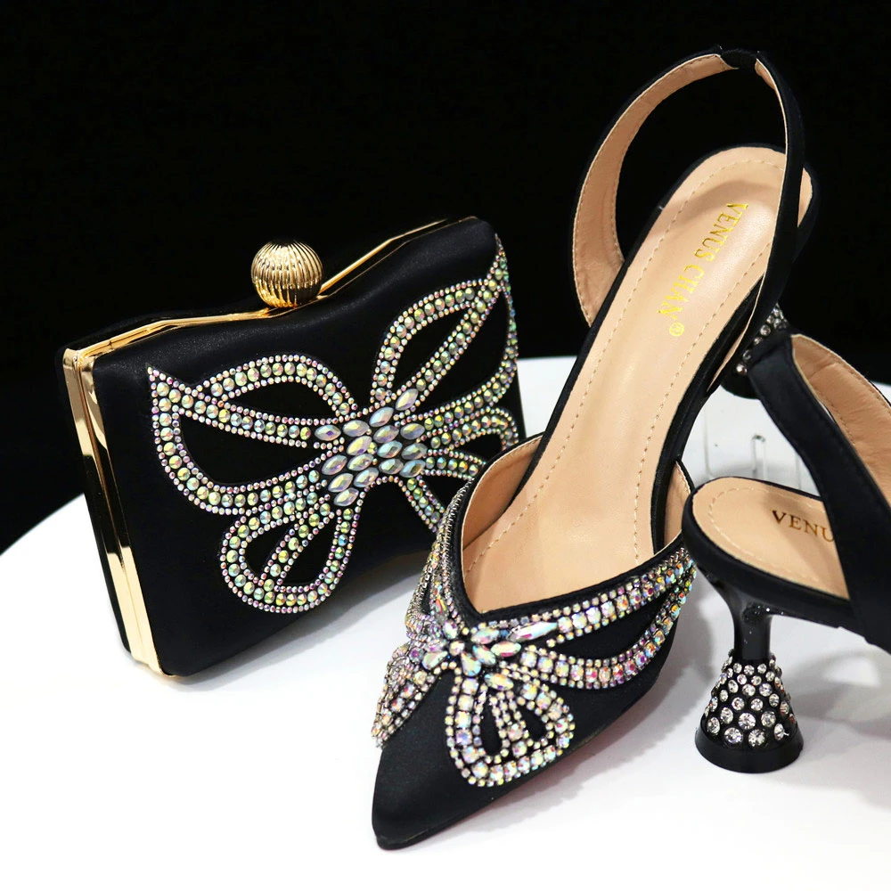doershow New Arrival African Wedding Shoes and Bag Set black Color Italian Shoes with Matching Bags Nigerian lady party HJK1-14
doershow New Arrival African Wedding Shoes and Bag Set black Color Italian Shoes with Matching Bags Nigerian lady party HJK1-14