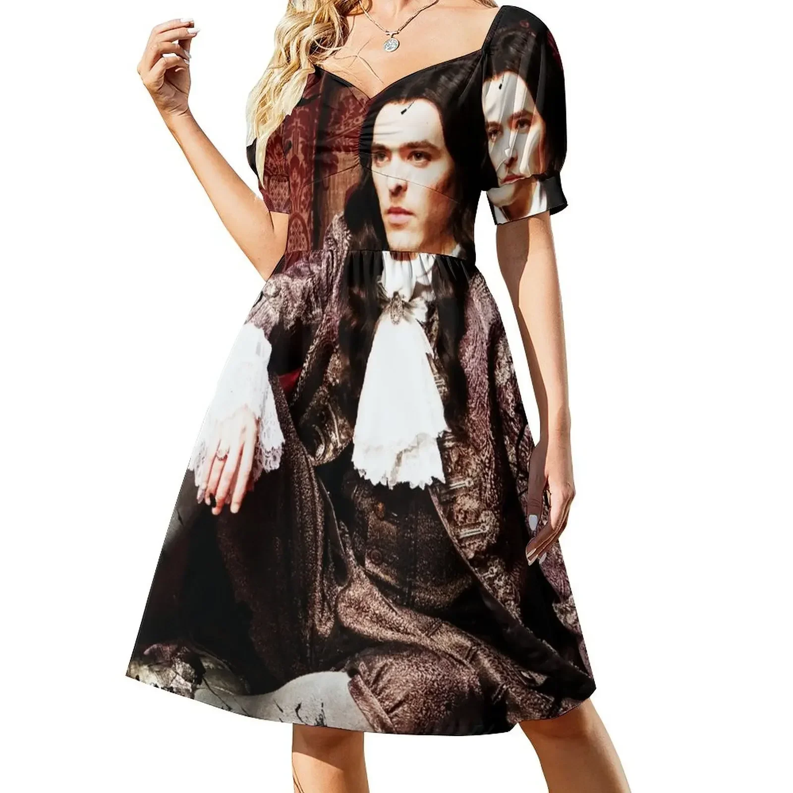 VERSAILLES - PRINCE Short-Sleeved Dress evening dress summer dress woman 2025 trendy women evening
VERSAILLES - PRINCE Short-Sleeved Dress evening dress summer dress woman 2025 trendy women evening