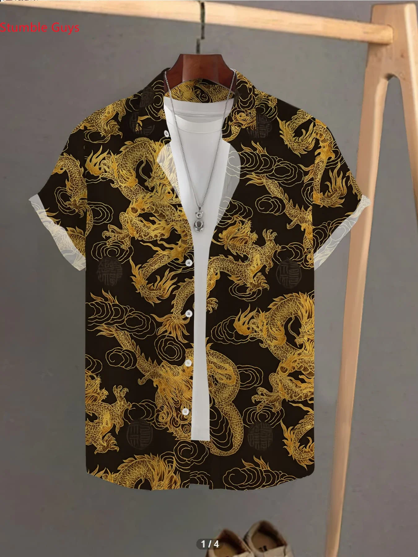 Men's Beach Style Hawaiian Shirt Summer Casual Man Short Sleeve Fashion Print Lightweight Breathable Holiday Party Shirt Tops
Men's Beach Style Hawaiian Shirt Summer Casual Man Short Sleeve Fashion Print Lightweight Breathable Holiday Party Shirt Tops