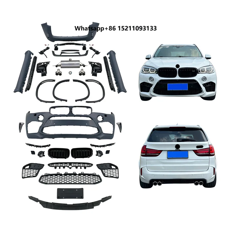 2013-2018 F15 Upgraded Body Kit with Front Bumpers Rear Bumpers Front Engine Hood Tail Throat Fog Light Cut-Outs
2013-2018 F15 Upgraded Body Kit with Front Bumpers Rear Bumpers Front Engine Hood Tail Throat Fog Light Cut-Outs