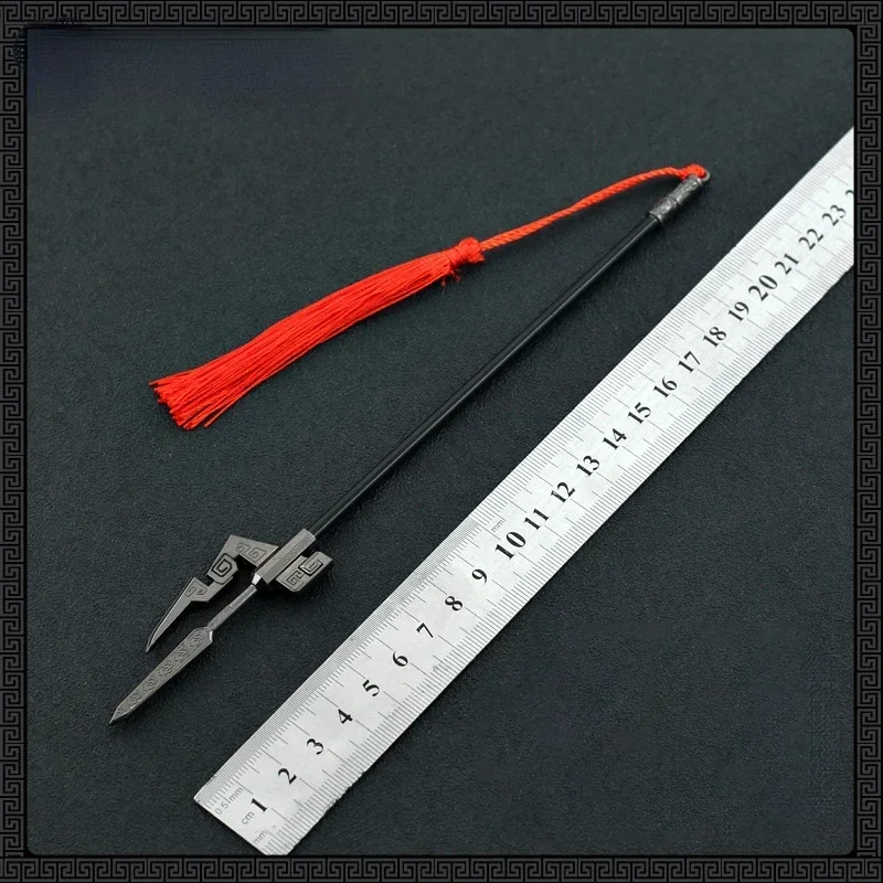 Authentic Qin Guoji Alloy Weapon Model - Anime Sword for Film and TV Fans, 22cm Collection Gift Toy
Authentic Qin Guoji Alloy Weapon Model - Anime Sword for Film and TV Fans, 22cm Collection Gift Toy