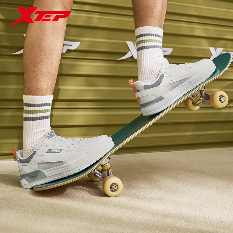 Xtep Skateboarding Shoes For Men 2024 Summer Everyday Men's Skate Shoes Thick Sole Rebound Breathable Soft Sneakers 976219310036
Xtep Skateboarding Shoes For Men 2024 Summer Everyday Men's Skate Shoes Thick Sole Rebound Breathable Soft Sneakers 976219310036