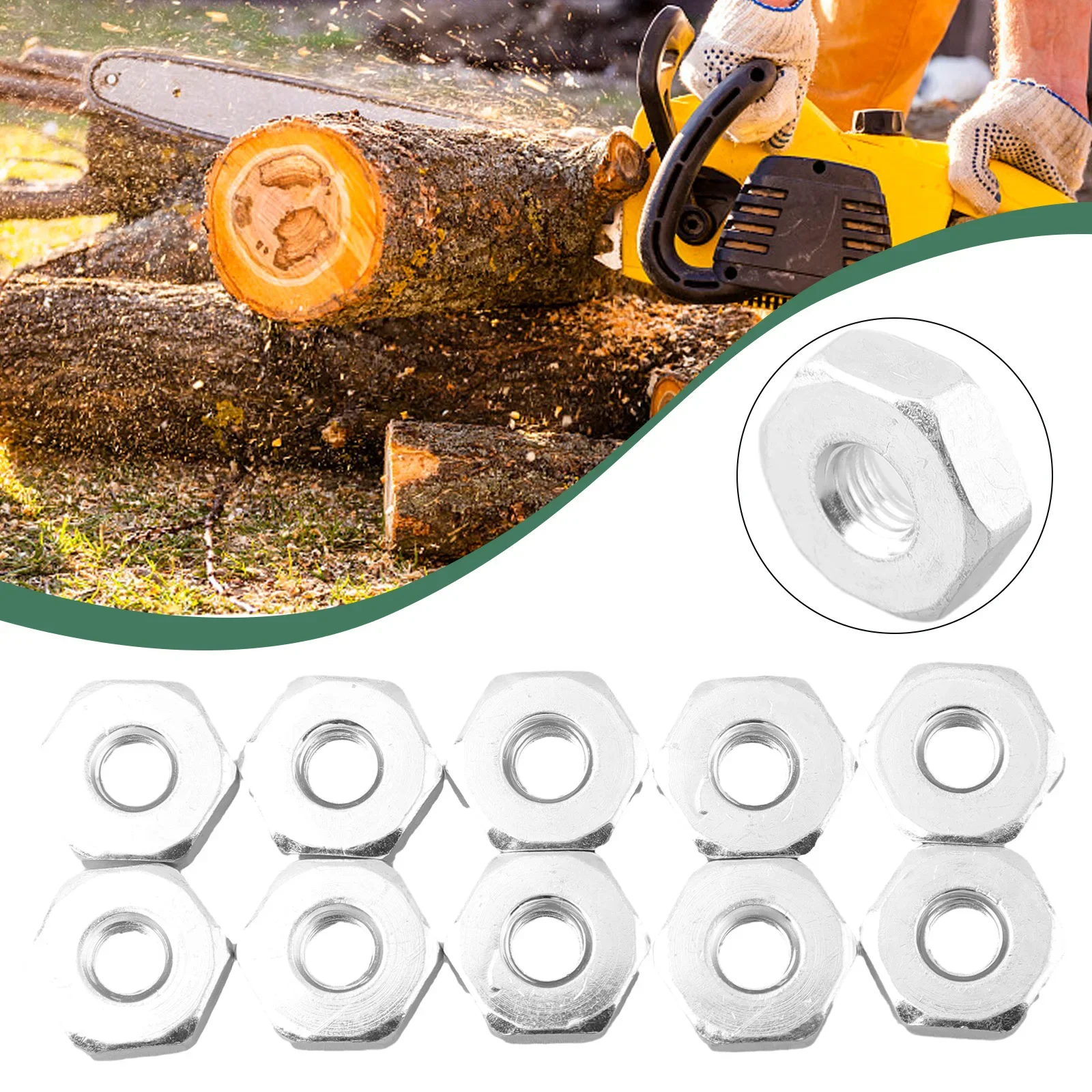 10 шт. направляющие гайки M8 подходят для Stihl MS 180 250 381 361 440 660 Запчасти для бензопилы резьба 8 мм Сменные аксессуары
10 шт. направляющие гайки M8 подходят для Stihl MS 180 250 381 361 440 660 Запчасти для бензопилы резьба 8 мм Сменные аксессуары