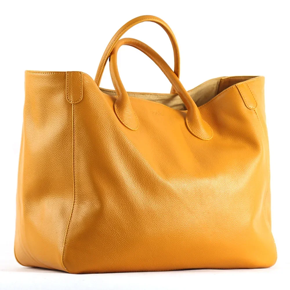 Oversize Tote Bag for Women Genuine Leather Handbags Large Shopper Female Travel Handbag
Oversize Tote Bag for Women Genuine Leather Handbags Large Shopper Female Travel Handbag