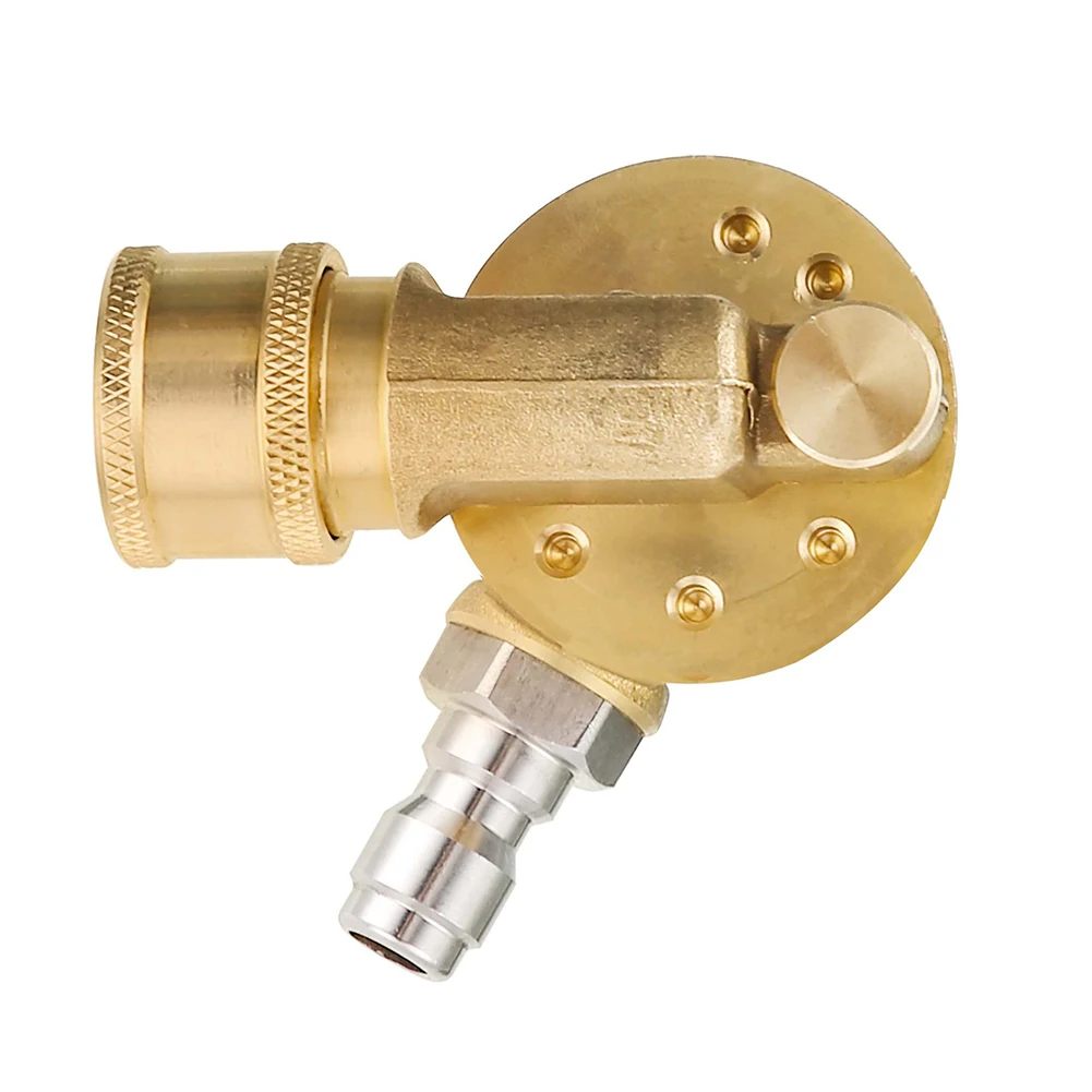 Разъем для чистящей машины 1/4\\\" Регулируемая насадка 3-60 градусов для машины для очистки высокого давления Чистый медный разъем
Разъем для чистящей машины 1/4\\\" Регулируемая насадка 3-60 градусов для машины для очистки высокого давления Чистый медный разъем