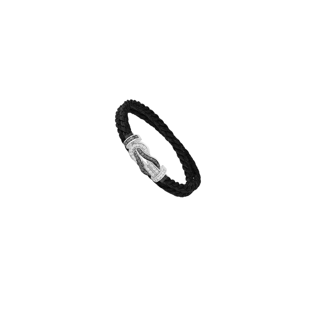 High-quality double-ring beaded diamond-set horseshoe-shaped clasp bracelet
High-quality double-ring beaded diamond-set horseshoe-shaped clasp bracelet