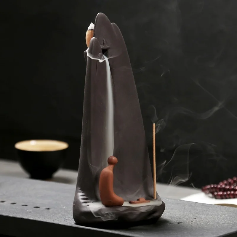 Ceramic Backflow Incense Burner Mountain Waterfall Aroma Diffuser Home Decor
Ceramic Backflow Incense Burner Mountain Waterfall Aroma Diffuser Home Decor