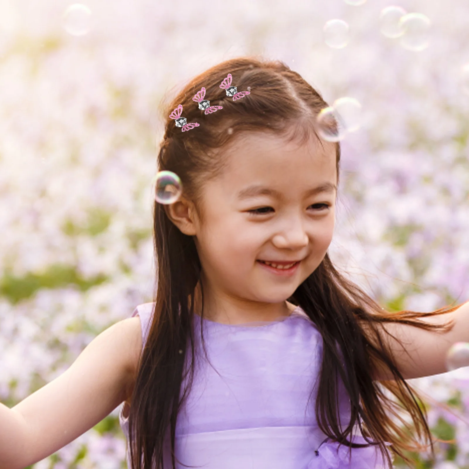 24 Pcs Glittering Hair Clips Small Decorative Butterflies Zinc Alloy Easy to Open Various Colors Kids Accessories
24 Pcs Glittering Hair Clips Small Decorative Butterflies Zinc Alloy Easy to Open Various Colors Kids Accessories