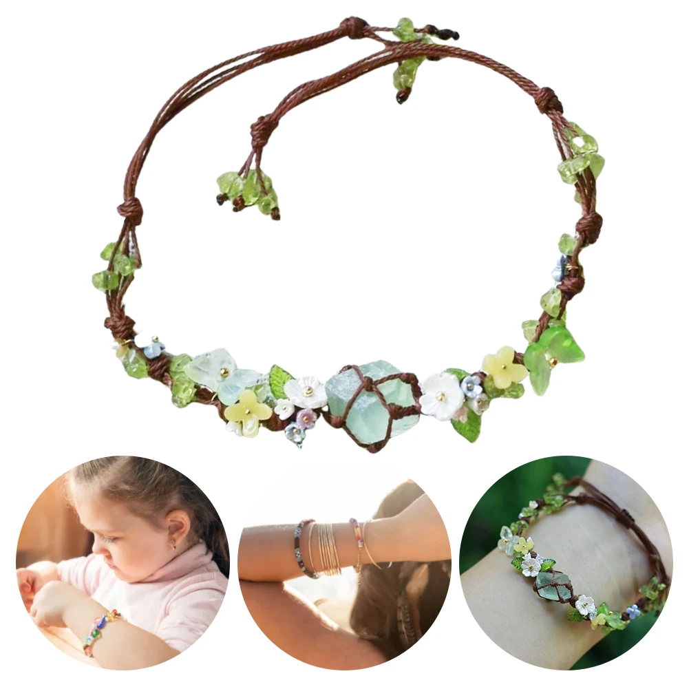 Crystal Bracelet DIY Material Pack Natural Stone Bracelet for Crystal Lovers
Crystal Bracelet DIY Material Pack Natural Stone Bracelet for Crystal Lovers