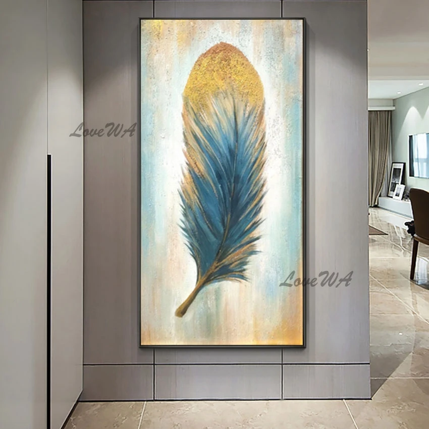 Abstract Canvas Art Unframed Feather Hand Drawing Home Goods Wall Art Canvas Painting High Quality Sleeping Room Decor Picture
Abstract Canvas Art Unframed Feather Hand Drawing Home Goods Wall Art Canvas Painting High Quality Sleeping Room Decor Picture