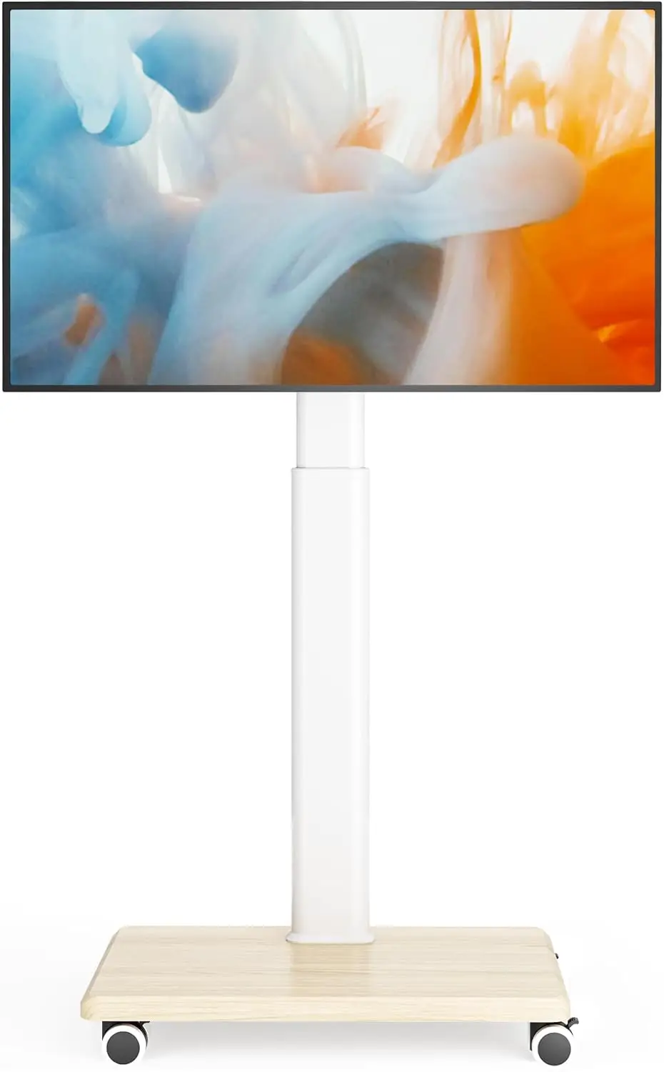 Mobile TV Stand for 27 to 65 Inch TVs,Portable Rolling TV Cart on Wheels, Tall Universal Floor Stands with Swivel Mount
Mobile TV Stand for 27 to 65 Inch TVs,Portable Rolling TV Cart on Wheels, Tall Universal Floor Stands with Swivel Mount