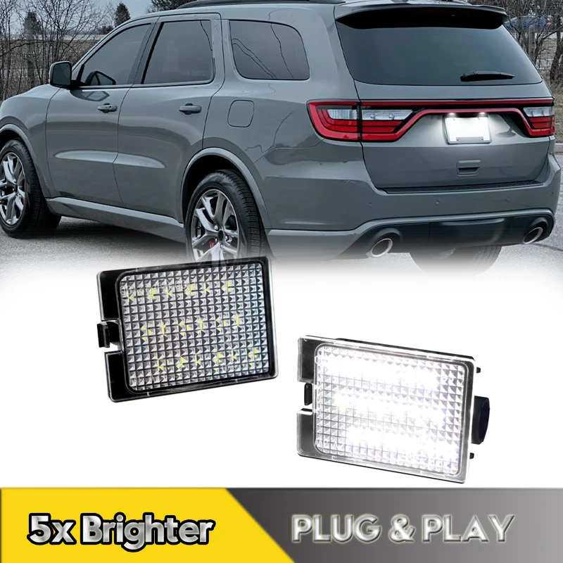 2Pcs LED Number License Plate Lights Lamps For Dodge Durango 2014-2021 Super Bright 6000K White Car Accessories OEM#68370520AA
2Pcs LED Number License Plate Lights Lamps For Dodge Durango 2014-2021 Super Bright 6000K White Car Accessories OEM#68370520AA
