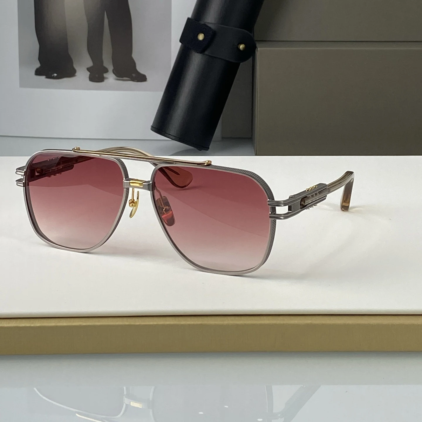 ADITA KUDRU DTS436 SIZE 51-14-145 Luxury Mens and Womens Sunglasses Top Quality Designer Eyeglasses Acetate UV400 with box
ADITA KUDRU DTS436 SIZE 51-14-145 Luxury Mens and Womens Sunglasses Top Quality Designer Eyeglasses Acetate UV400 with box