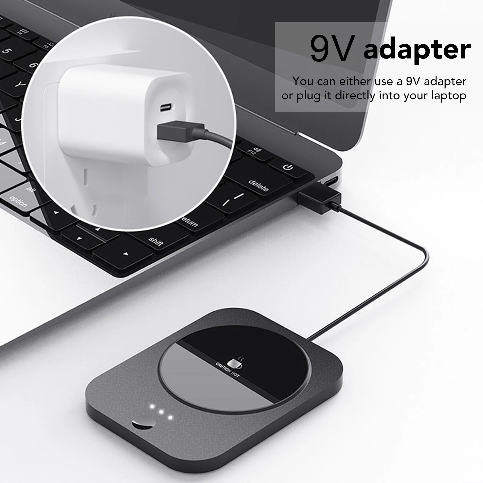 Smart Mug Warmer 3 Gears Control USB Powered Heating Coaster Milk Cup Insulation Warmer Black
Smart Mug Warmer 3 Gears Control USB Powered Heating Coaster Milk Cup Insulation Warmer Black