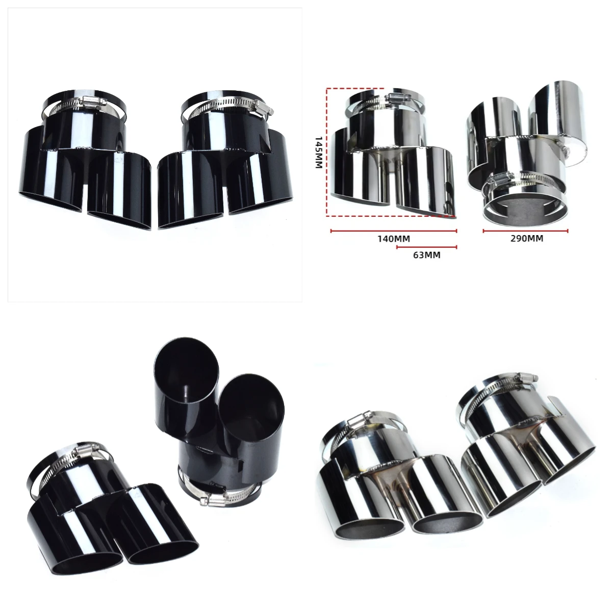 Suitable for BMW X5 X6 X7 Exhaust Pipe Tailpipe G05 G06 G07 Muffler Stainless Steel Tip Nozzle Exhaust Head
Suitable for BMW X5 X6 X7 Exhaust Pipe Tailpipe G05 G06 G07 Muffler Stainless Steel Tip Nozzle Exhaust Head