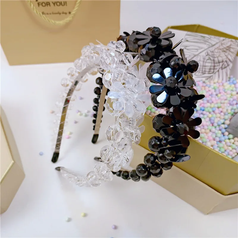 2 Styles Paris Fashion Black White Crystal Diamond hairband Simple Hair Ornaments For Girls Headbands Hair Accessori
2 Styles Paris Fashion Black White Crystal Diamond hairband Simple Hair Ornaments For Girls Headbands Hair Accessori