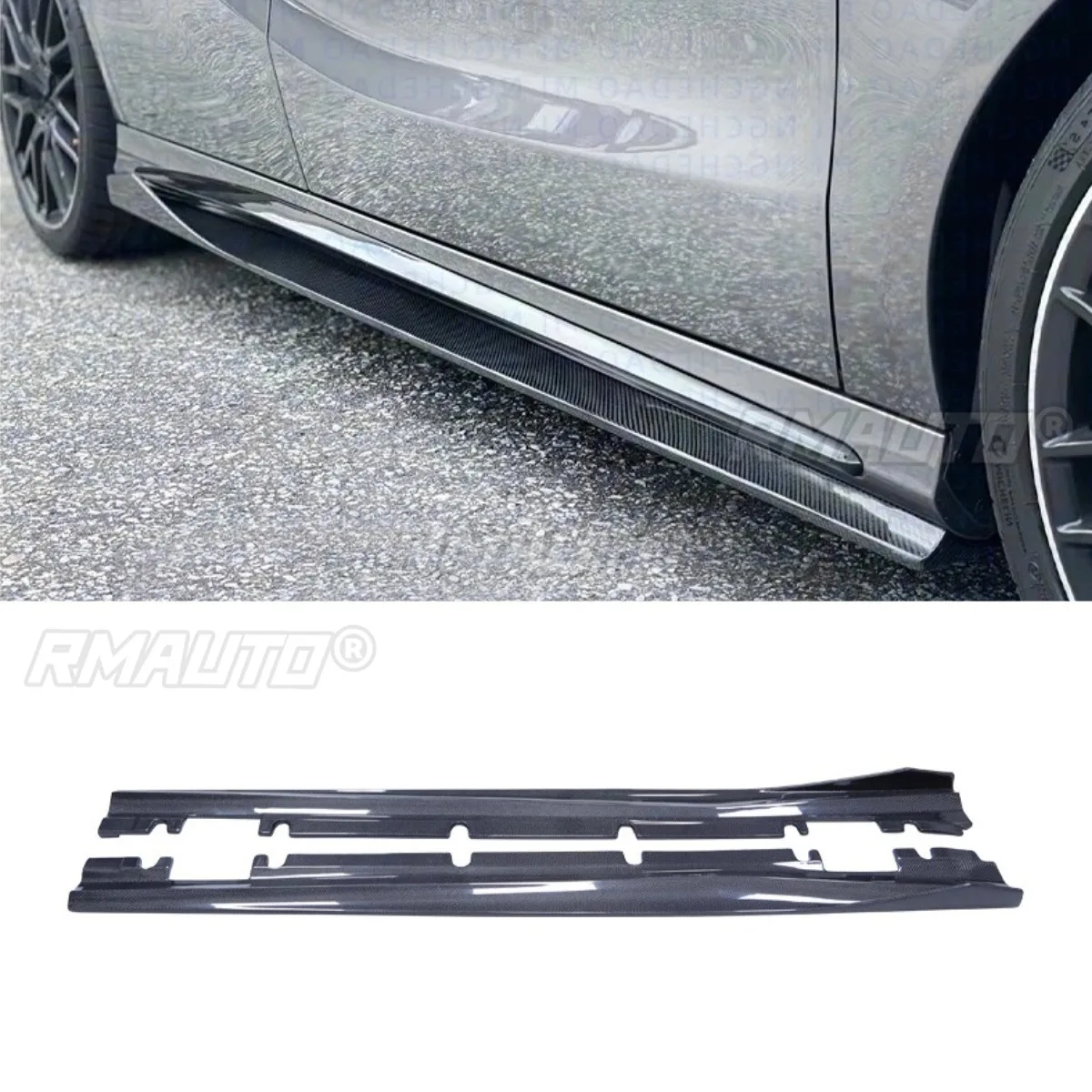 For Mercedes Benz CLA220 260 CLA45 A45 W176 W117 2016-2019 Real Carbon Fiber Car Side Skirt Lip Spoiler Car Side Skirt Splitter
For Mercedes Benz CLA220 260 CLA45 A45 W176 W117 2016-2019 Real Carbon Fiber Car Side Skirt Lip Spoiler Car Side Skirt Splitter