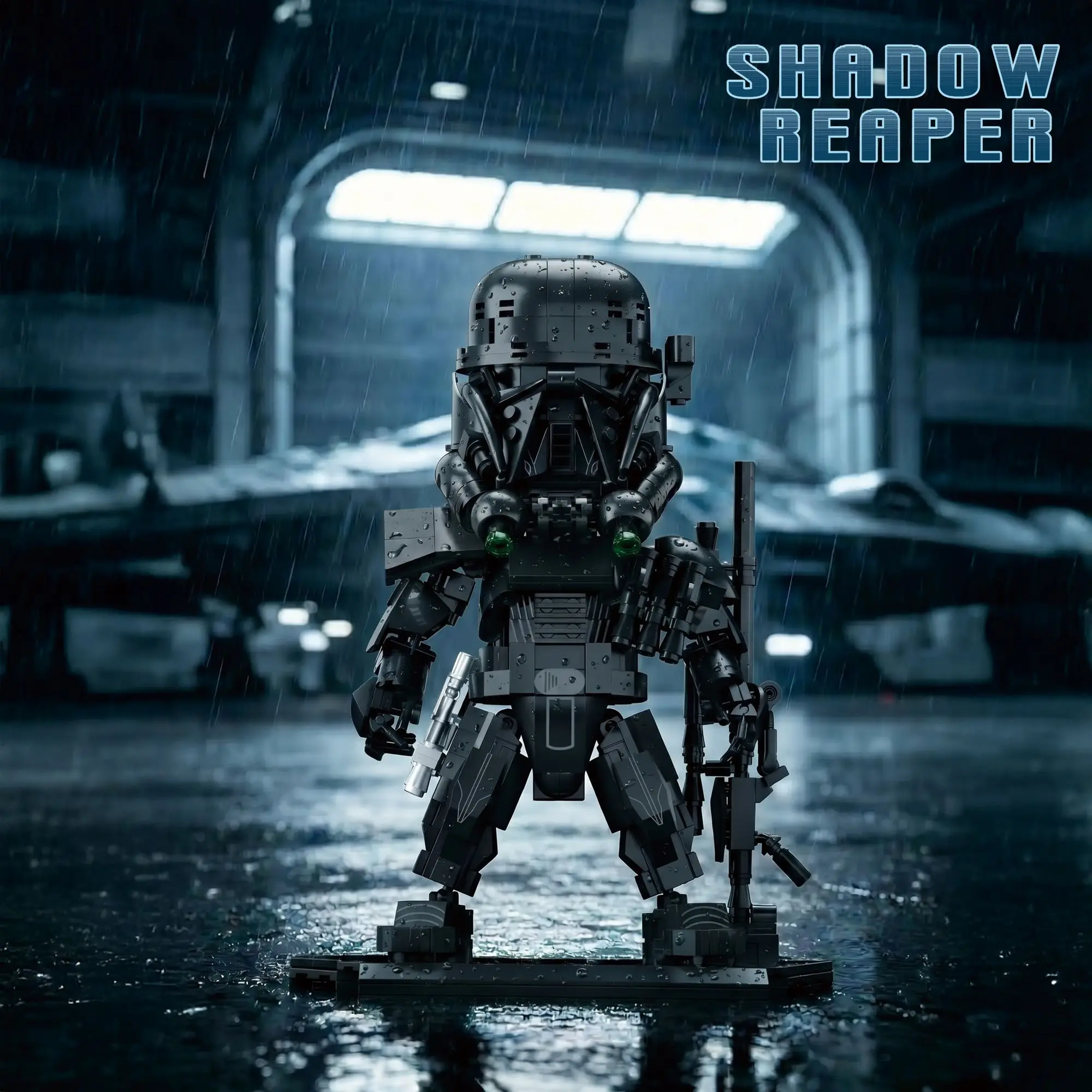 766pcs Shadow Reaper Mecha Building Blocks Futuristic Combat Robot Model Bricks Collectible Display Set Toys for Adults Gifts
766pcs Shadow Reaper Mecha Building Blocks Futuristic Combat Robot Model Bricks Collectible Display Set Toys for Adults Gifts