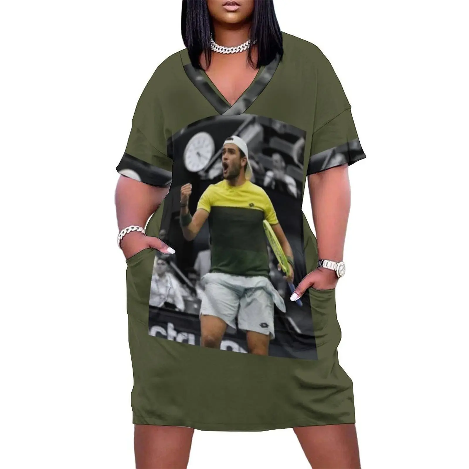 Matteo Berrettini Loose Pocket Dress Clothing dresses ladies 2025 summer elegant and pretty women's dresses prom dresses
Matteo Berrettini Loose Pocket Dress Clothing dresses ladies 2025 summer elegant and pretty women's dresses prom dresses