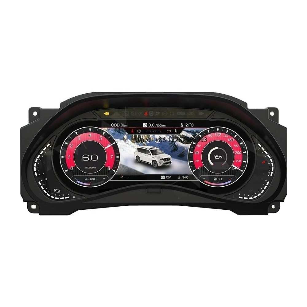 Plug and Play 12.3 Digital Cluster Virtual Cockpit for Patrol Y62 Z- Plus Infiniti QX80 2012-2023 Multimedia Player Speedometer
Plug and Play 12.3 Digital Cluster Virtual Cockpit for Patrol Y62 Z- Plus Infiniti QX80 2012-2023 Multimedia Player Speedometer