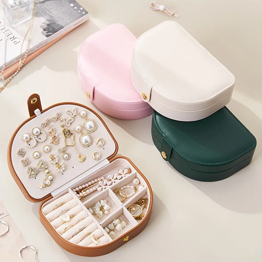 High-end PU Leather Jewelry Box Large Capacity Double layered Jewelry Organizer Solid Color Exquisite Travel Jewelry Case Travel
High-end PU Leather Jewelry Box Large Capacity Double layered Jewelry Organizer Solid Color Exquisite Travel Jewelry Case Travel